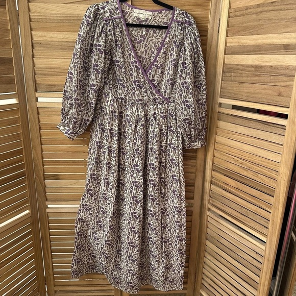 Daughter of India Binita Maxi Dress Violet Size XS - Picture 10 of 15